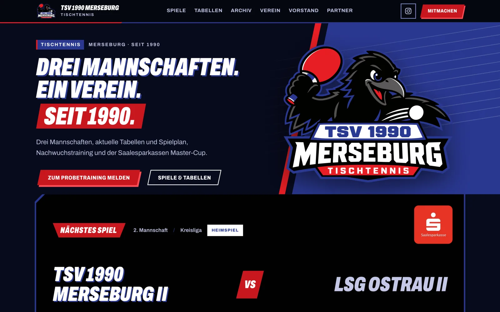 tsv-merseburg.de auf dem Desktop
